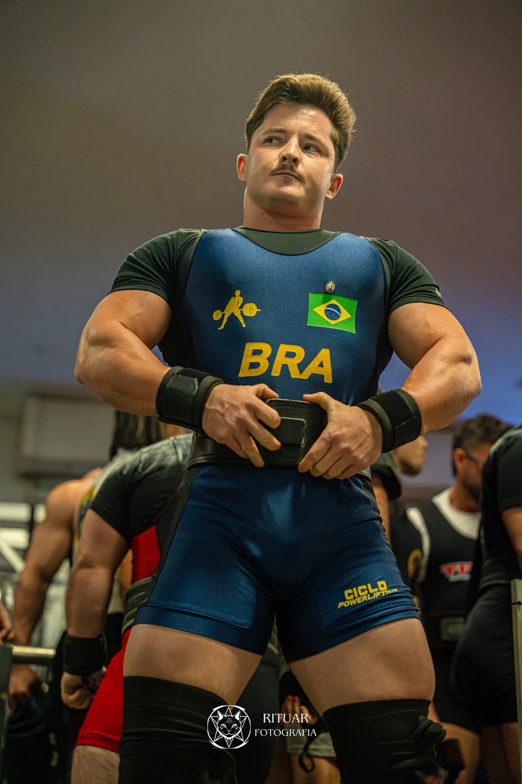 Ponin setup para deadlift